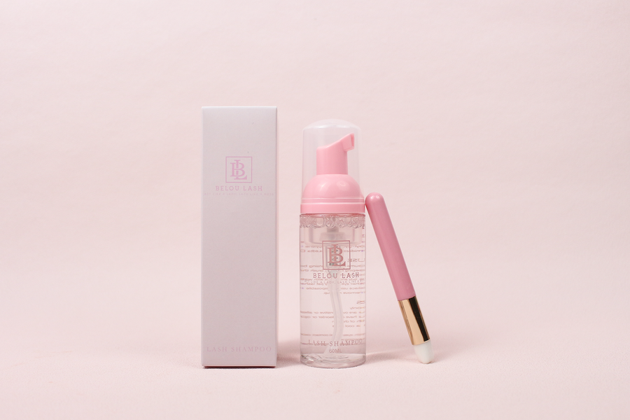 Lash shampoo