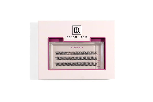 Beloulash Nude Elegance: Voorgelijmde Press-on Wimpers