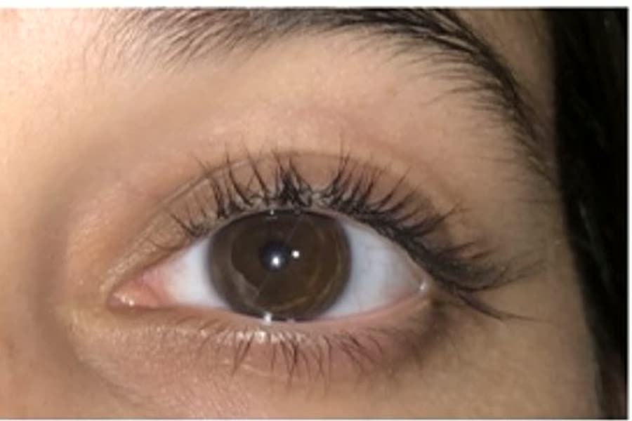 Wimpers na 8 weken Beloulash serum-kuur
